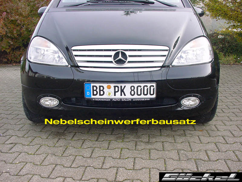 A-Klasse W168 AMG, AMG323, AMG38, Sportauspuff, Sport Fahrwerk, Spoiler, Tieferlegung,  Mercedes Benz