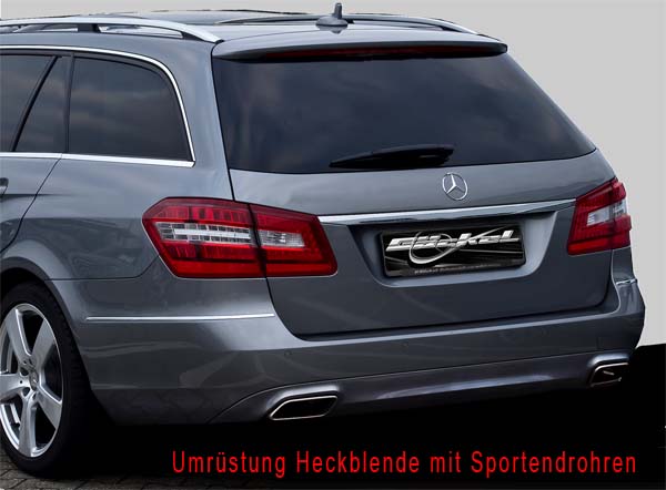 E-Klasse W212 Kombi Sportendrohr Look bis 03.2013
