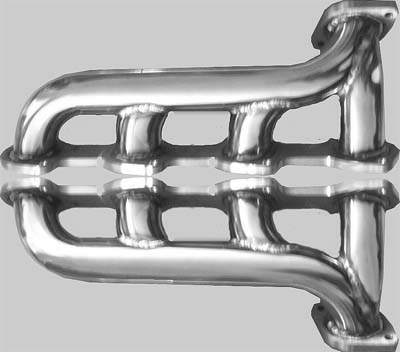 Mercedes Benz Auspuff Kr&uuml;mmer Edelstahl M103, M110, M116, M117, M119