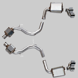 Sportauspuff ESD & MSD SL R230/R231