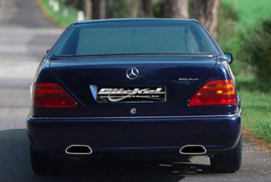 sportschalldaempfer mercedes CL W140