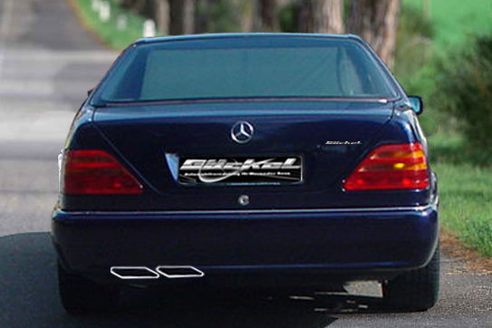 sportschalldaempfer mercedes CL W140