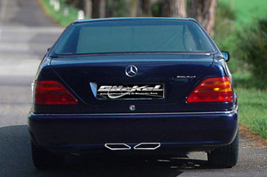 sportschalldaempfer mercedes CL W140