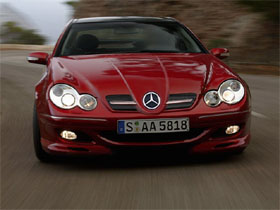 SLR Sportmotorhaube C-Klasse W203 Umbau