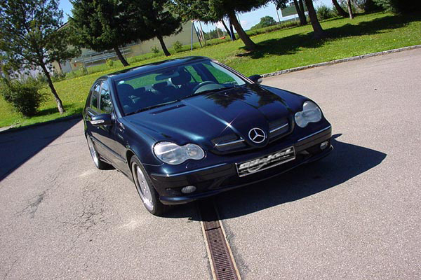 SLR Look Motorhaube W203