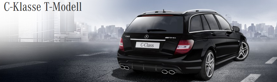 Mercedes Benz, C-Klasse W201, W203, W204,  limousine, Coupe, T-Modell, Kombi, Spoiler, Sto&szlig;stange, AMG Look, Sport Auspuff, Sport Mittelschalld&auml;mpfer, F&auml;cherkr&uuml;mmer, Ersatzrohr, Powerrohr, Tieferlegung, Heckspoiler, Auspuffanlage, Sport Kotfl&uuml;gel, Sport Motorhaube, K&uuml;hlergrill, Alufelgen, Fahrwerk, Gewindefahrwerk, Scheinwerfer, R&uuml;ckleuchten, Xenon, Lenkrad, Carbon, Diffusor, AMG 32, AMG 43, AMG55, Bodykit, G&ouml;ckel, Brabus, Carlsson, Lorinser, AME,
