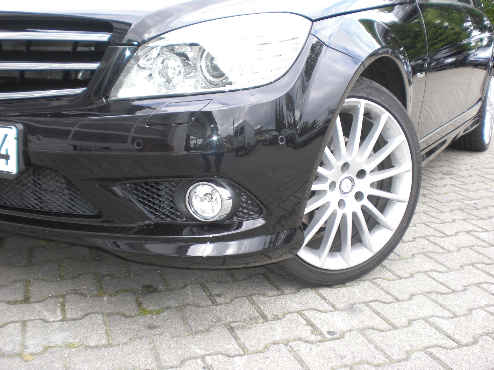 AMG Design C-Klasse W204 Limo. Seriensto&szlig;stange Baureihe bis 03.11