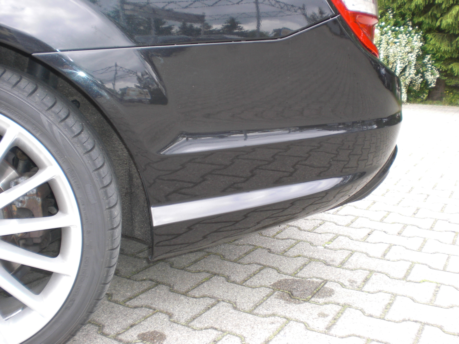 AMG Design C-Klasse W204 Limo. Seriensto&szlig;stange Baureihe bis 03.11