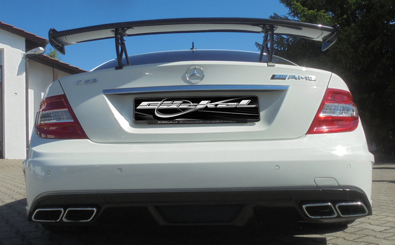 AMG 63 Black Series Look heckspoiler C-Klasse W204 