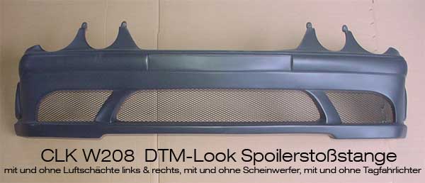 Frontspoiler clk w208 dtm 