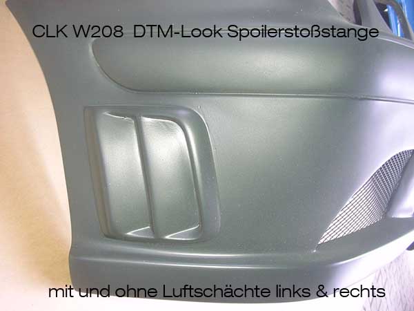 Frontspoiler clk w208 dtm 