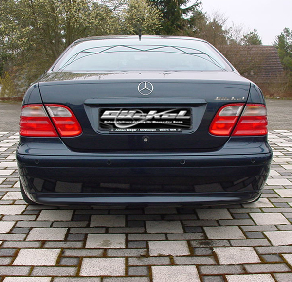 Heckspoiler Lippe clk w208 dezent