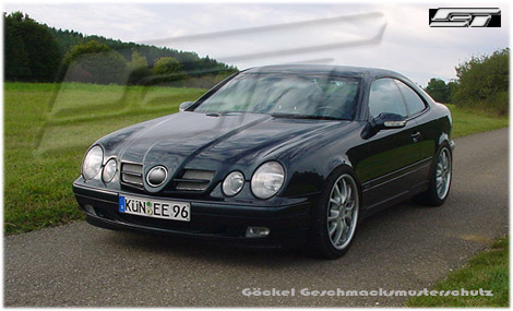 Sportmotorhaube clk w208