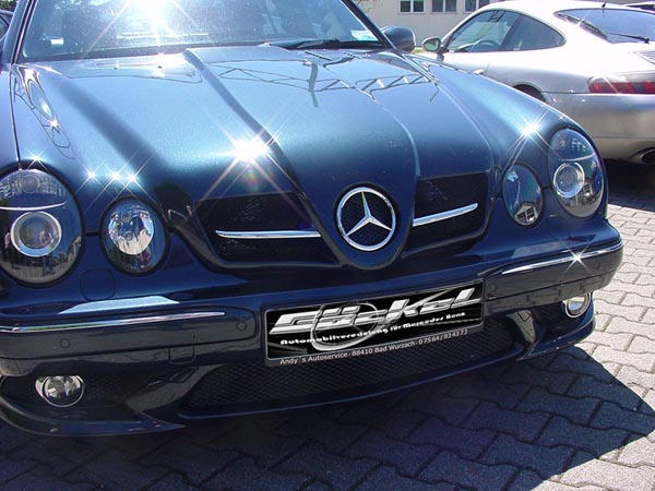 Frontspoiler Lippe clk w208 NEW amg look