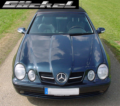 Sportmotorhaube clk w208