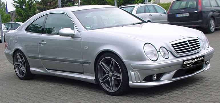 Schwellerverkleidung clk w208 amg look