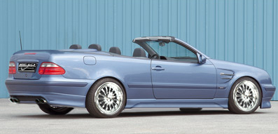 Heckspoiler Lippe clk w208 styl