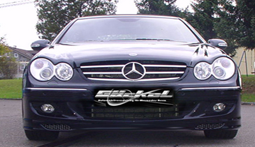 Mercedes frontspoiler lippe CLK W209