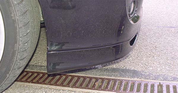 Mercedes frontspoiler lippe CLK W209