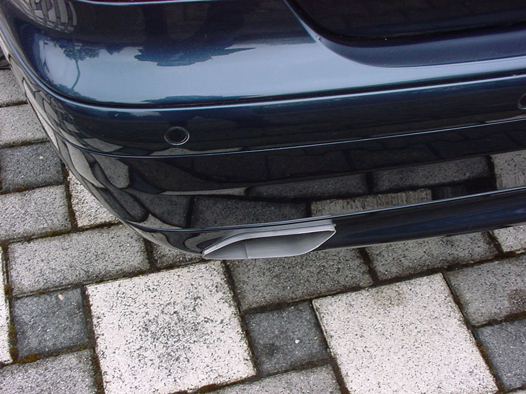 Heck Verkleidung Sch&uuml;rtze clk w208 dezent