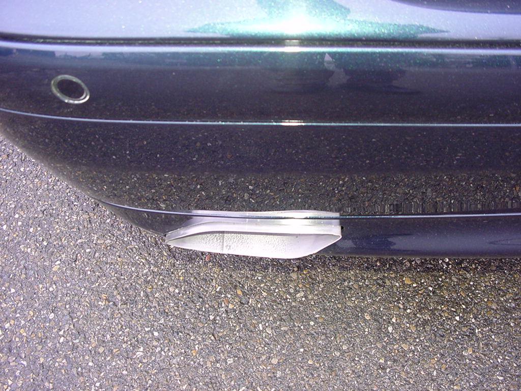 Heck Verkleidung Sch&uuml;rtze clk w208 dezent