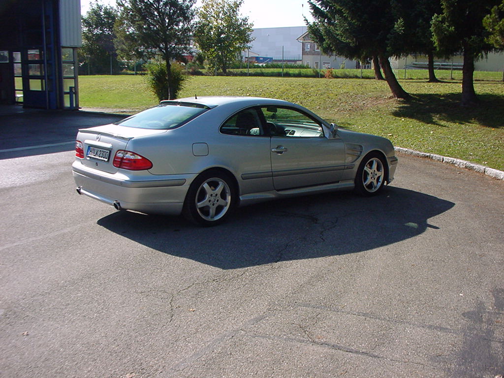 Heck Verkleidung Sch&uuml;rtze clk w208 dezent