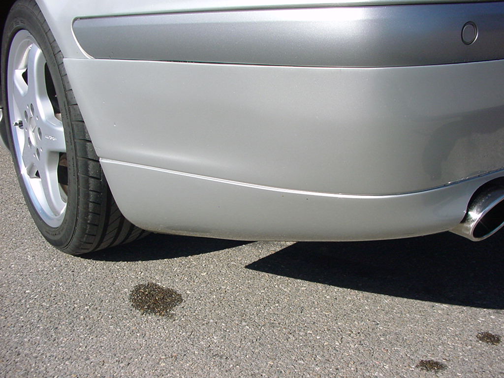 Heck Verkleidung Sch&uuml;rtze clk w208 dezent