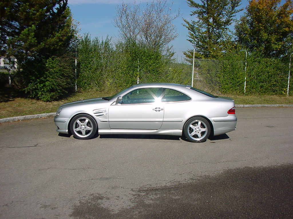 Heck Verkleidung Sch&uuml;rtze clk w208 dezent