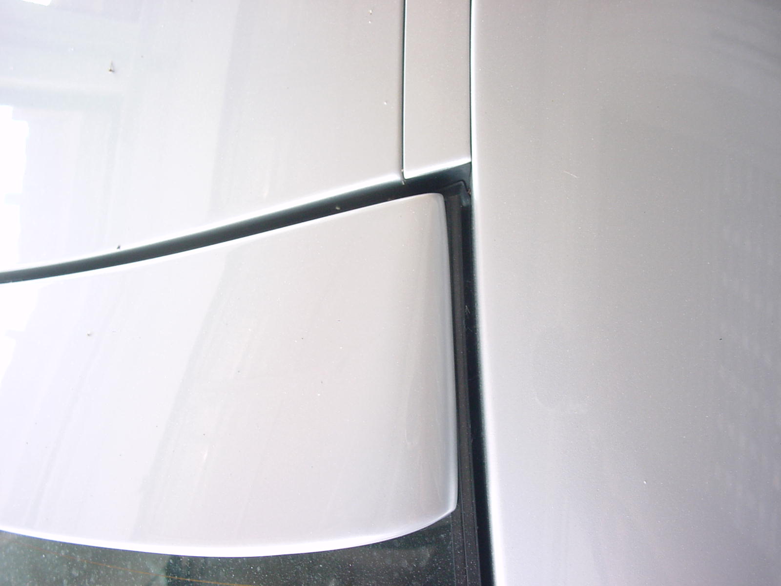 Dach Spoiler Heckscheibenblende clk w208