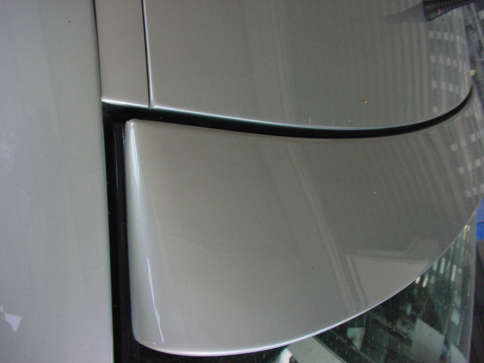 Dach Spoiler Heckscheibenblende clk w208
