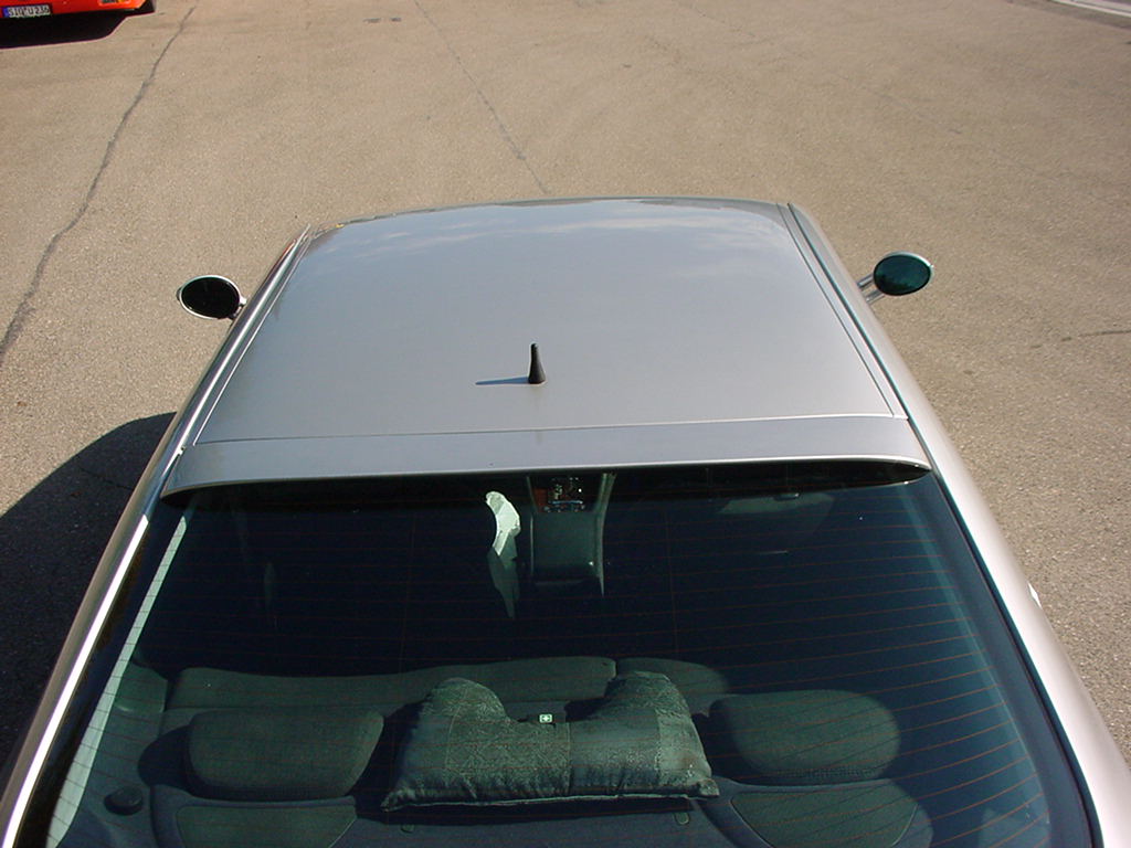 Dach Spoiler Heckscheibenblende clk w208