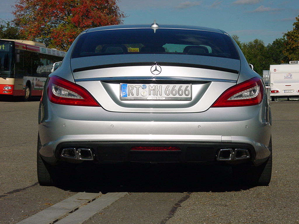 CLS W218  AMG 63 Sportendrohre 