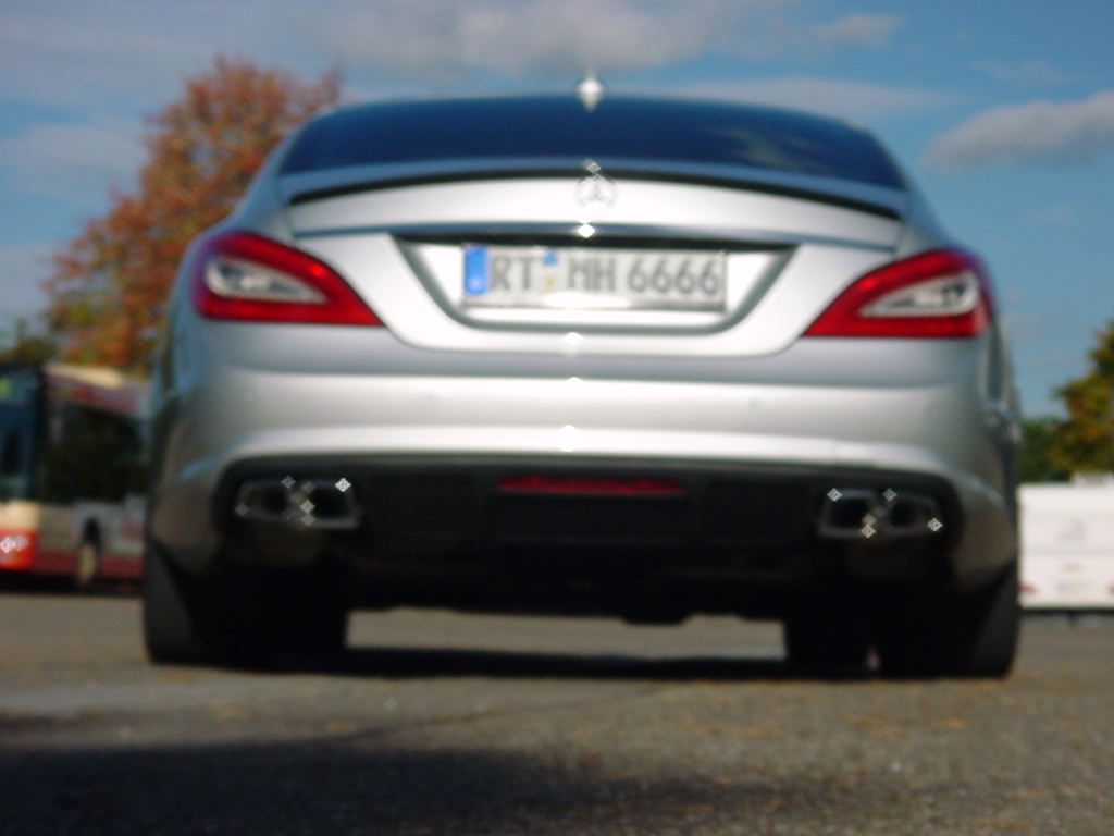 CLS W218  AMG 63 Sportendrohre 