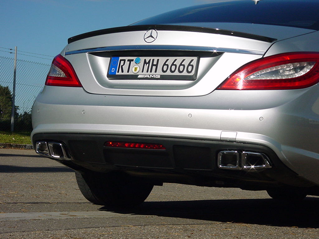 CLS W218  AMG 63 Sportendrohre 