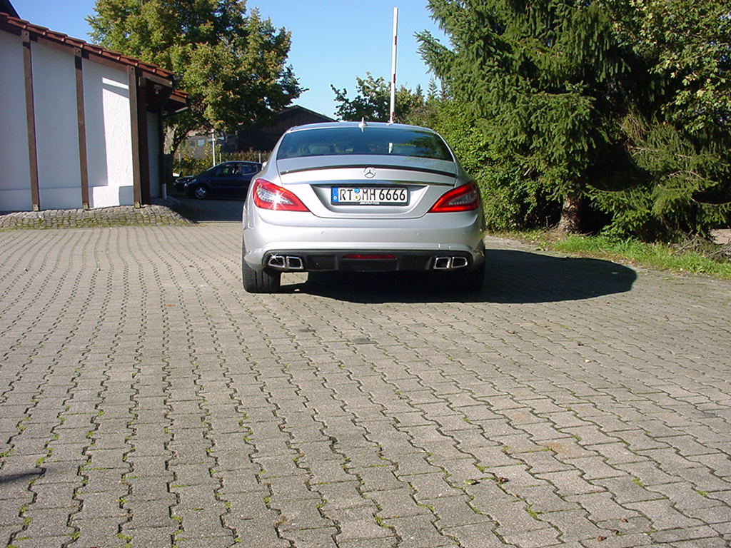 CLS W218  AMG 63 Sportendrohre 