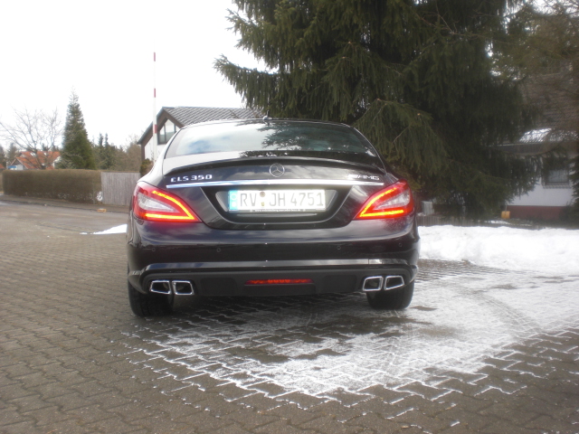 CLS W218  AMG 63 Sportendrohre 