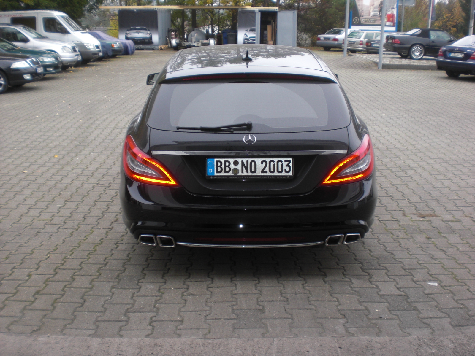 CLS W218  AMG 63 Sportendrohre 