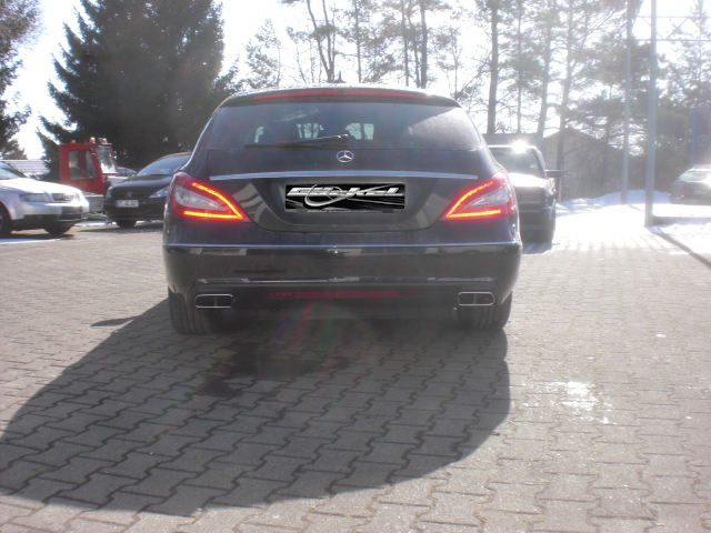 CLS W218 AMG, AMG63, Sport Endrohr, Auspuff, Mittelschalldämpfer, Klappenauspuff, Ersatzrohr goeckel automobilveredelung