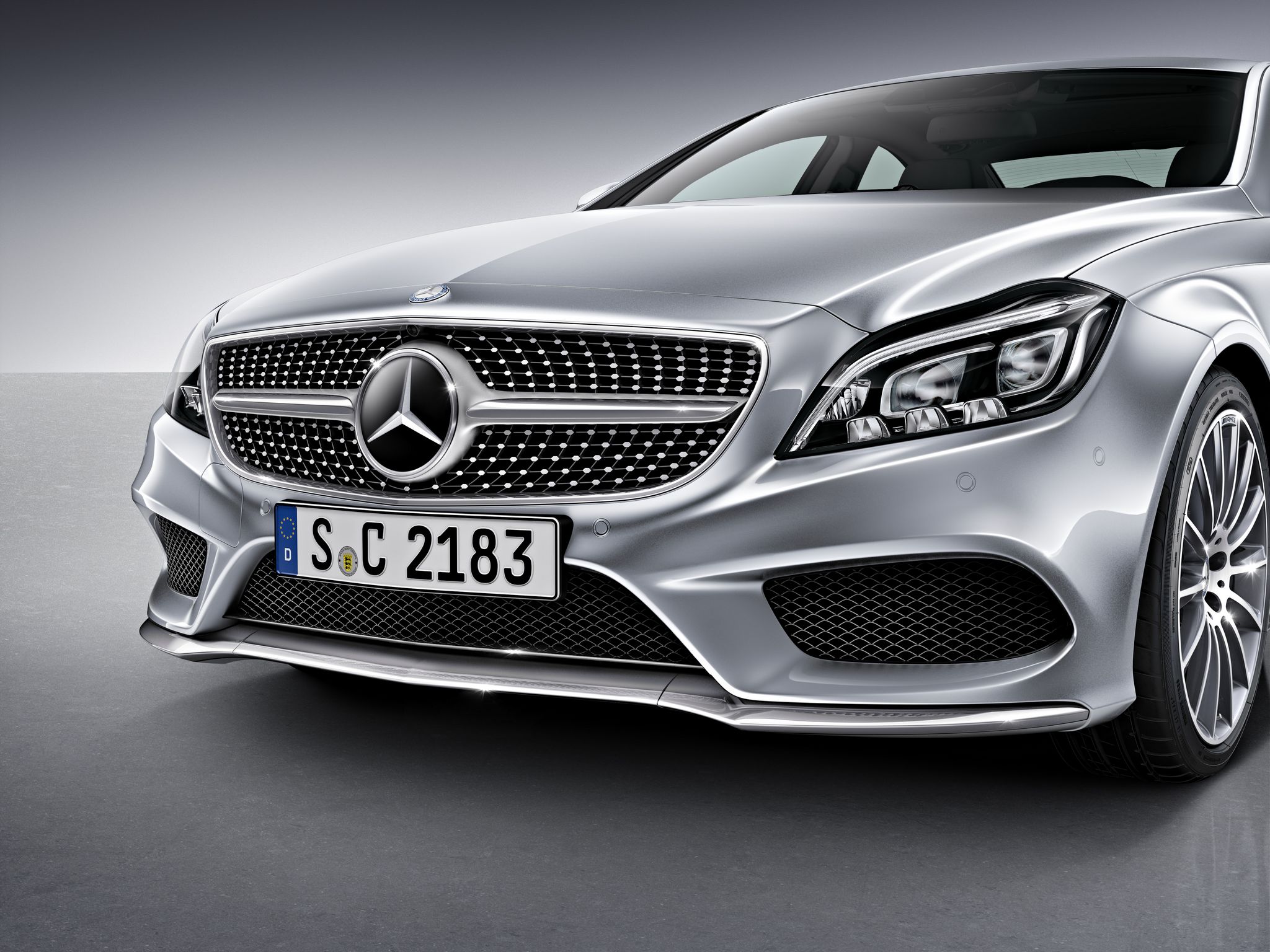 CLS W218, Kühlergrill Diamant, AMG Styling