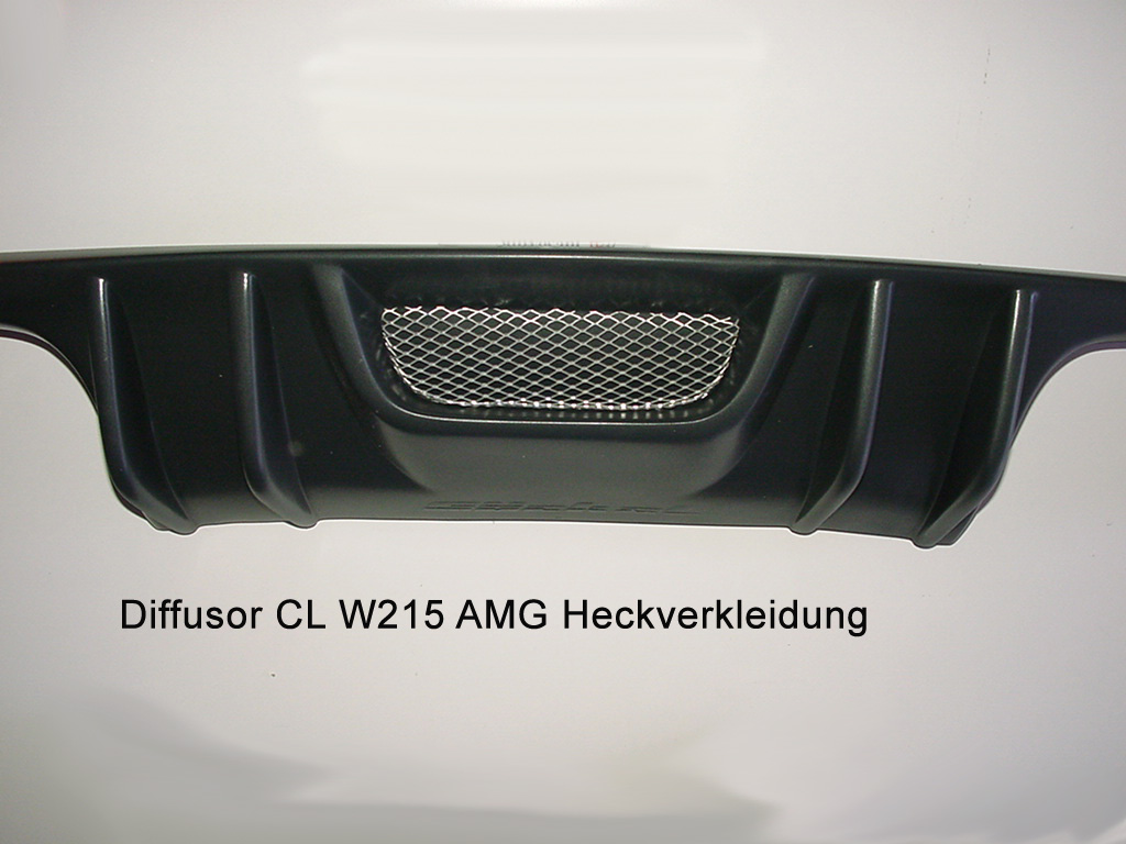 Diffusor CL W215 Ausgang links  & rechts AMG CL W215