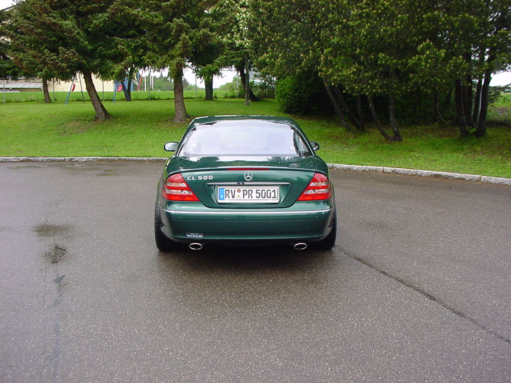 CL W215 Spoiler, AMG Stoßstange, AMG Auspuff, Tieferlegnung, Federn Sportauspuff Klappenauspuff, Heckspoiler, Diffusor, Endrohre, Bodykit Bausatz AMG, von göeckel Performance