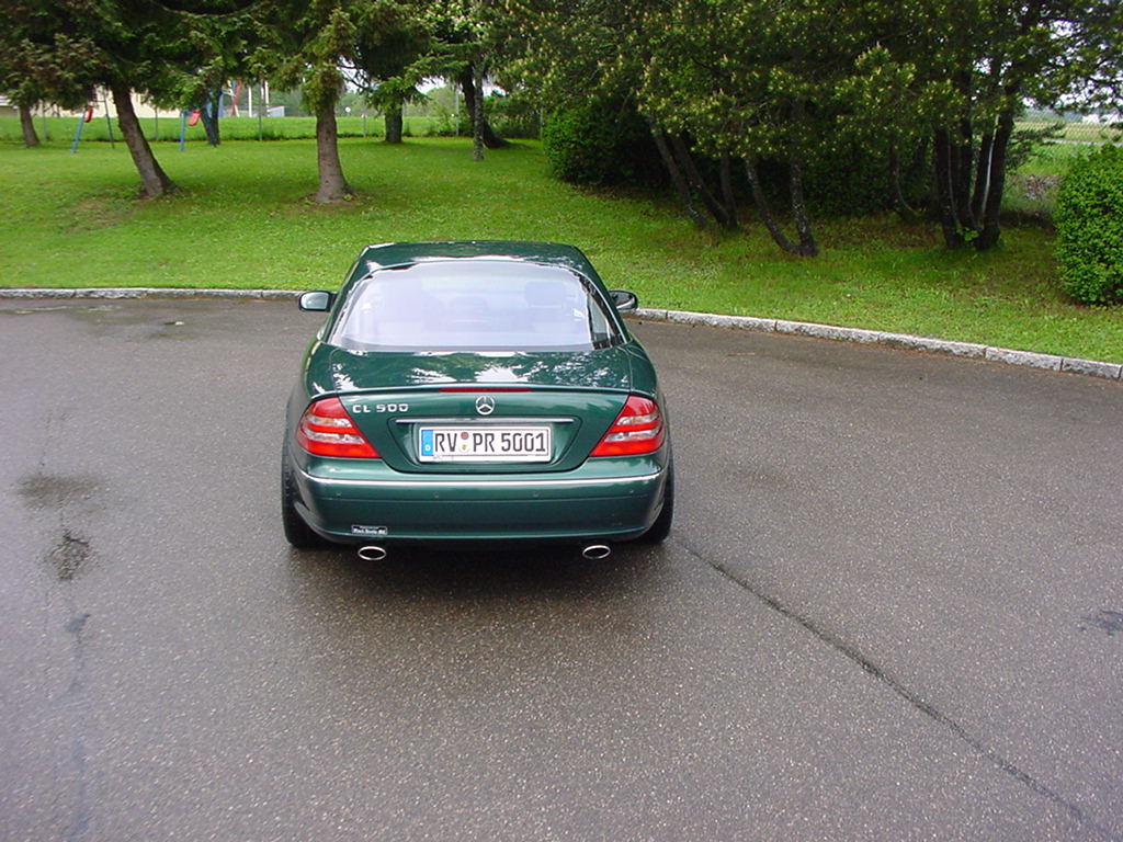 CL W215 Spoiler, AMG Stoßstange, AMG Auspuff, Tieferlegnung, Federn Sportauspuff Klappenauspuff, Heckspoiler, Diffusor, Endrohre, Bodykit Bausatz AMG, von göeckel Performance