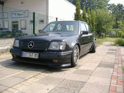 E-Klasse W124 500E Stoßstange Schweller Bausatz Bodykit goeckel