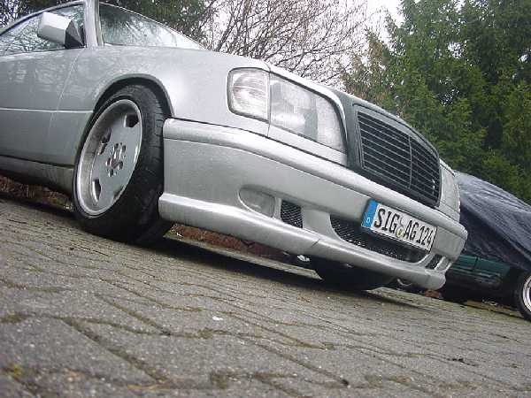 E-Klasse W124 Dynamik Stoßstange Schweller Bausatz Bodykit goeckel