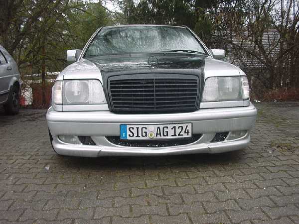 E-Klasse W124 Dynamik Stoßstange Schweller Bausatz Bodykit goeckel