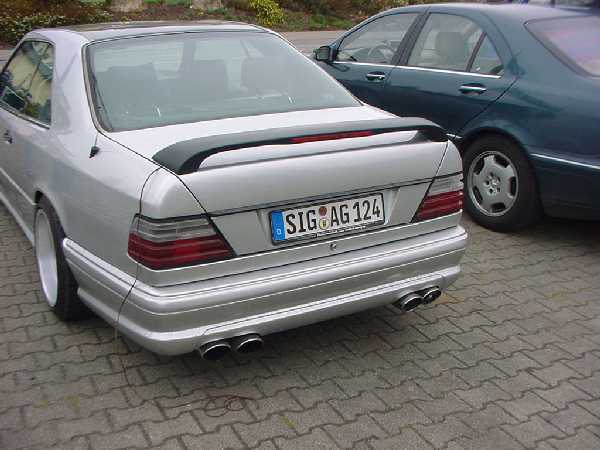 E-Klasse W124 Dynamik Stoßstange Schweller Bausatz Bodykit goeckel