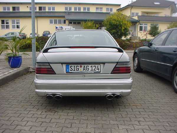 E-Klasse W124 Dynamik Stoßstange Schweller Bausatz Bodykit goeckel