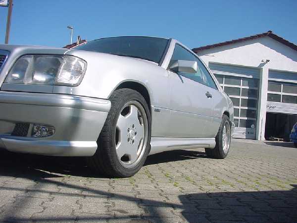 E-Klasse W124 Dynamik Stoßstange Schweller Bausatz Bodykit goeckel