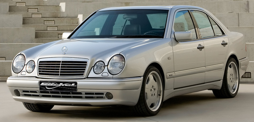 Frontspoiler_Mercedes_E-Klasse_W210_AMG 50 Goeckel