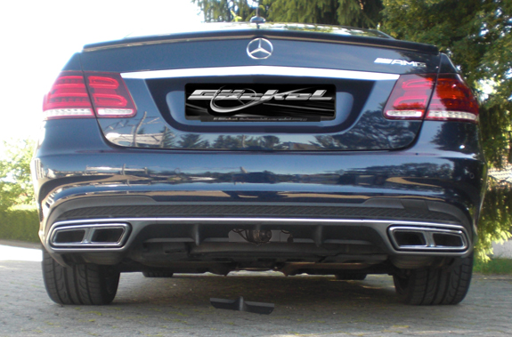 AMG 63 mit AHK Anh&auml;ngerkupplung Facelift Styling E-Klasse W212 goeckel automobilveredelung